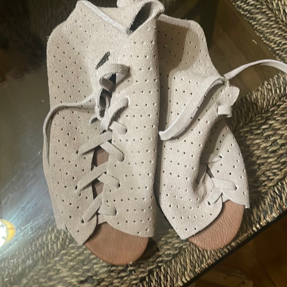 Gently used sandals